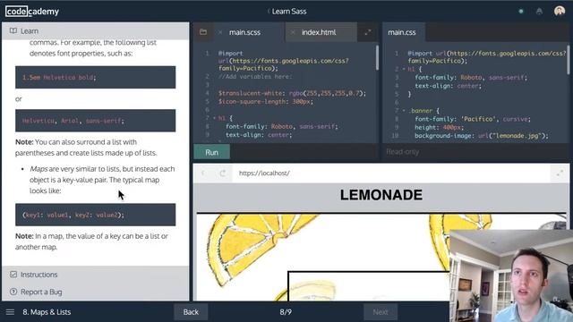 Let's Code Live Stream :: Codecademy Sass (SCSS) 1 смотреть онлайн