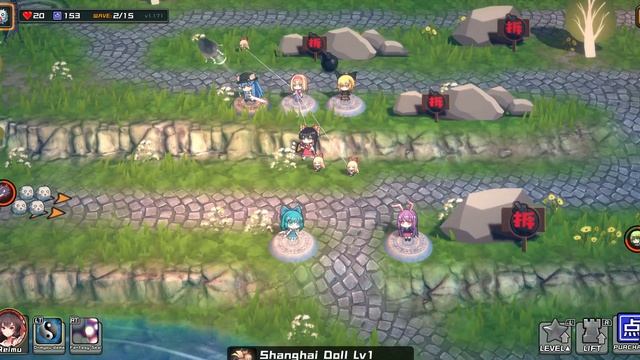 Touhou Monster TD (4K) PC Steam Gameplay Part 1 смотреть онлайн