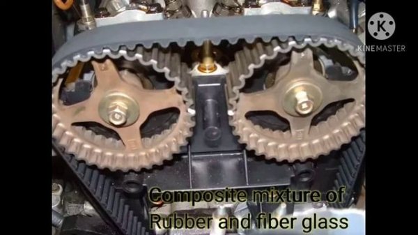 Parts and components of automobile engine and their materials in hindi