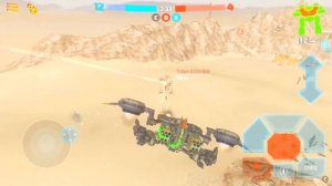 BATTLE OF TITANS Мой ангар и лучший робот B.o.T