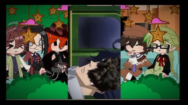 😅Реакция БСД на Дазая как Уильям Мориарти. и да это снова я в описании ссылка на мой новый канал.