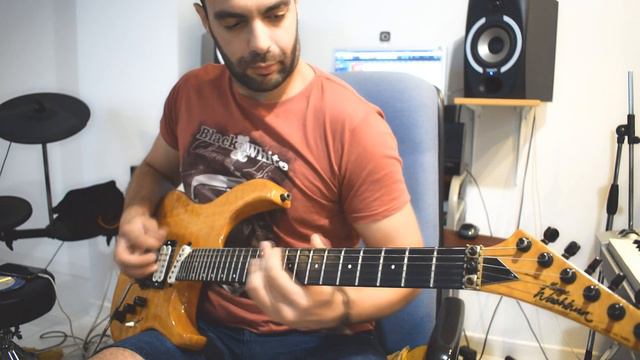 Pure 80's guitar tone!!! With Washburn EC 29 смотреть онлайн