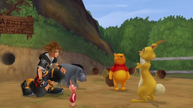 Kingdom Hearts II Final Mix. #41. Стоакровый лес. Медовое скольжение смотреть онлайн