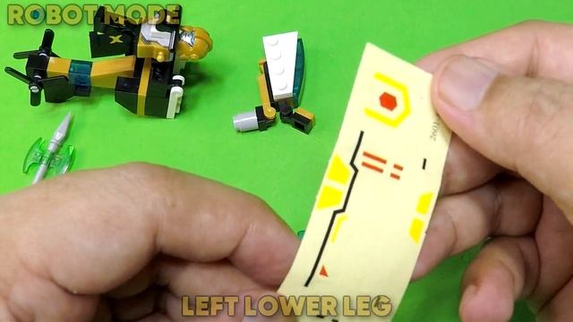 Transformers Sunstorm Enhanced Minifigure LEGO Bricks Compatible │ Brickollection