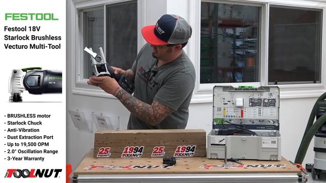 [REVIEW] Festool VECTURO OSC 18V Cordless Brushless Starlock Multi-Tool смотреть онлайн