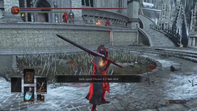 DARK SOULS 3 farron great sword pvp and DARK hand glich смотреть онлайн