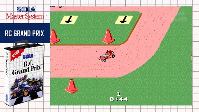 R.C. Grand Prix (MASTER SYSTEM)(Longplay) смотреть онлайн