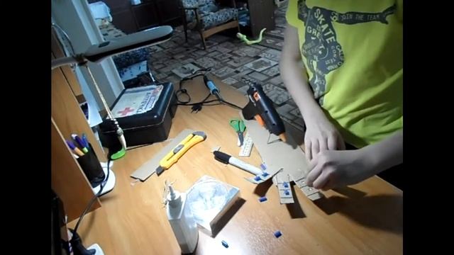 DIY/Механическая рука/ Своими руками/ Из картона. смотреть онлайн