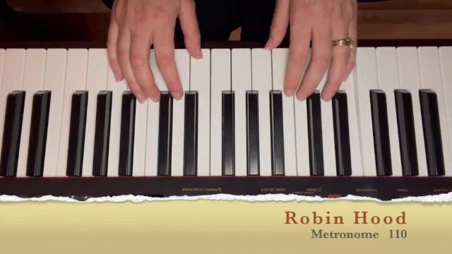 Robin Hood Piano Tutorial смотреть онлайн