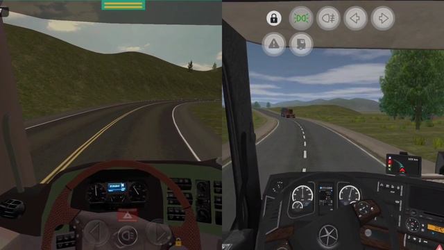 Comparing Driving Mercedes Benz Actros in Grand Truck Simulator|Grand Truck Simulator 2 Android iOS смотреть онлайн