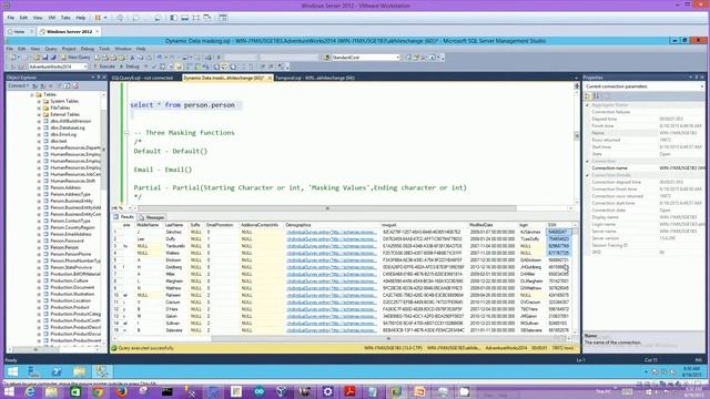 SQL2016 :: Dynamic Data Masking смотреть онлайн