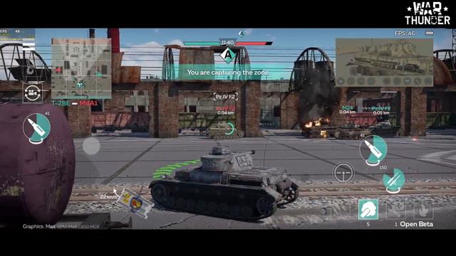 WAR THUNDER Mobile Open Beta | Max Graphics 60 FPS Gameplay смотреть онлайн