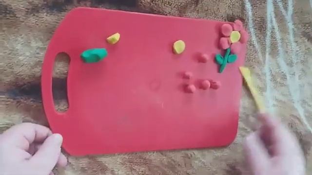 Лепка "Цветок для пчелки" в 1 младшей группе смотреть онлайн