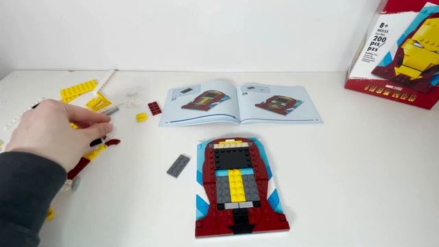 40535 Iron Man Brick Sketches Speed Build - Step by Step (4x speed) смотреть онлайн