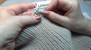 #720 Как связать шапку спицами _шапка для взрослых _ шапка с диагональной макушкой