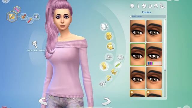 The Sims 4 CAS Pastel sim смотреть онлайн