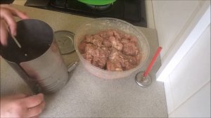 149. Ветчина в ветчиннице из курицы и говядины. Сборка ветчинницы.