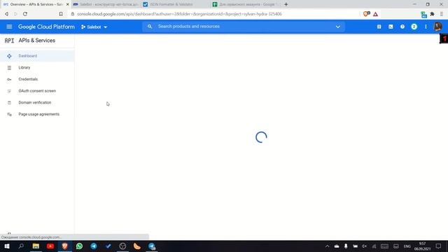 Подготовка сервисного аккаунта GoogleSheets. Обучение salebot.pro Урок 18 смотреть онлайн