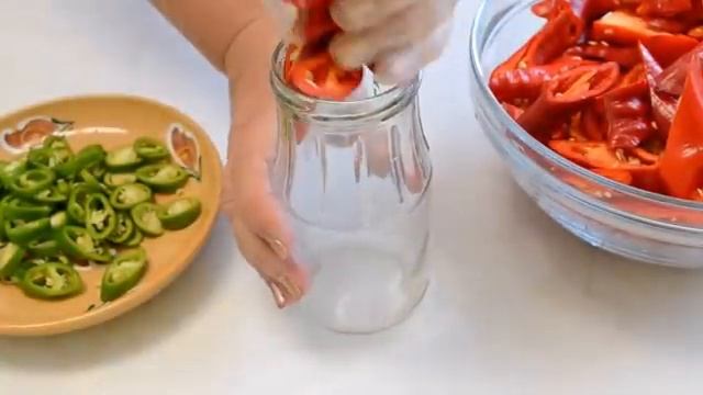 ОСТРЫЙ ПЕРЕЦ НА ЗИМУ простой легкий и вкусный рецепт