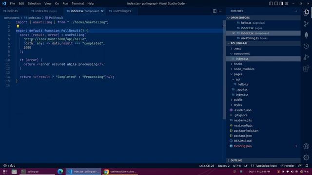 Polling an api with ReactJs hook based on setInterval смотреть онлайн