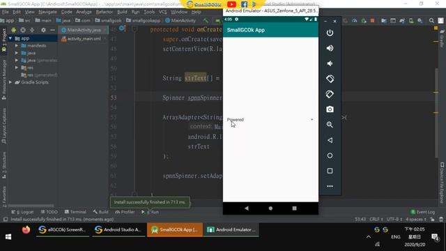 [Development][Android][JAVA] Select the Spinner index смотреть онлайн