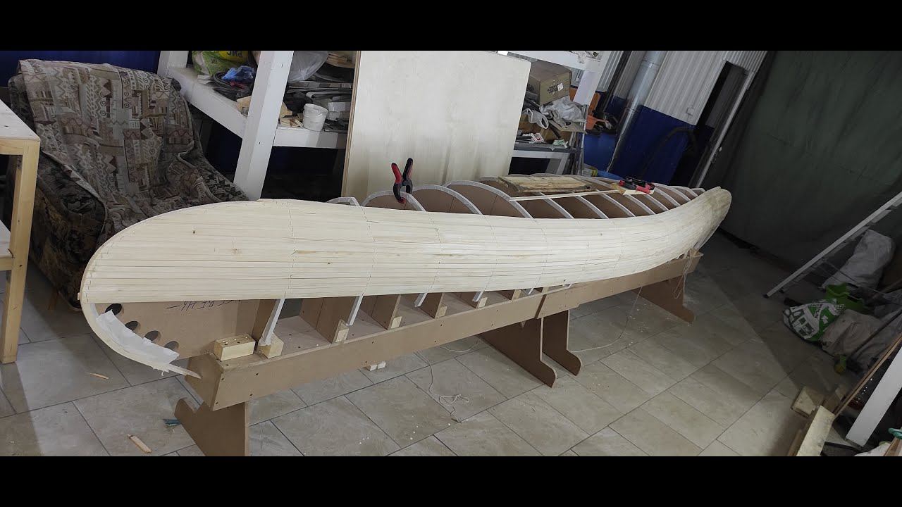 Каноэ РедБерд(Красная птица) своими руками 3 часть.⚓ смотреть онлайн