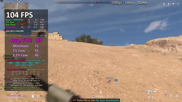 RTX 3050 8GB CoD: Warzone 2.0 ALL SETTINGS TESTED 1080p 1440p 4K смотреть онлайн