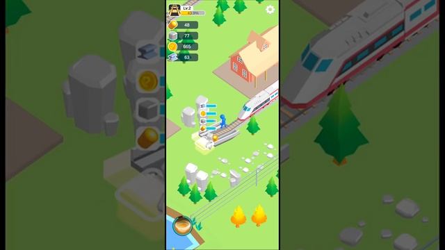 Railway Tycoon Gameplay | Android Casual Game смотреть онлайн
