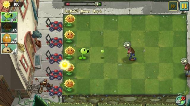 Игра для детей - Растения Против Зомби прохождение смотреть онлайн