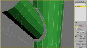 Соединение труб разного диаметра под углом в 3ds max
