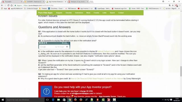 Thunkable CHATAPP + PUSH Notification смотреть онлайн