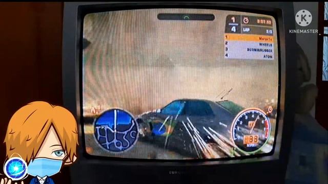Need For Speed Most Wanted PS2 on CRT TV old TV in 2022 смотреть онлайн