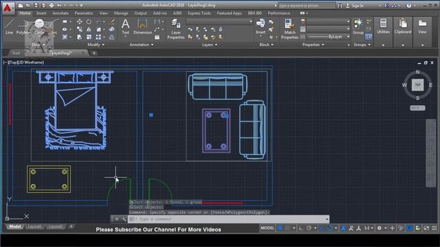 Autocad 2016 – 41. How to create Groups & Measuring the Objects Area, Distance? смотреть онлайн