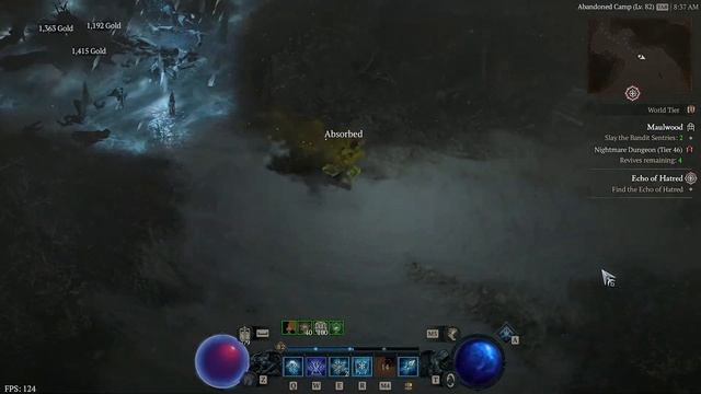 Diablo 4 Lvl 82 Blizzard Sorc Tier 46 sigils +20 higher lvl monsters Game Play смотреть онлайн