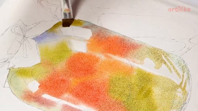 КАК РЕАЛИСТИЧНО НАРИСОВАТЬ ОВОЩИ? КАК ПЕРЕДАТЬ ОБЪЕМ ПРЕДМЕТОВ? Рисуем соленья в банке! смотреть онлайн