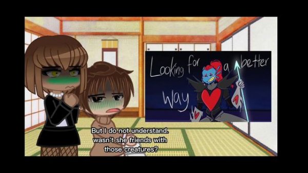 Undertale react || Frisk's Parents react to Game Over PMV