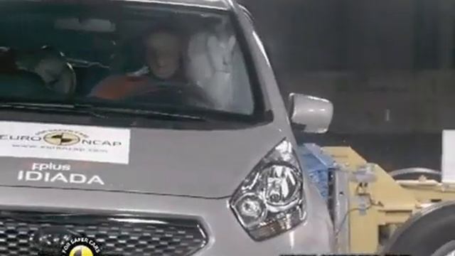 Краш-тест - Kia Venga 2010 (E-NCAP) смотреть онлайн