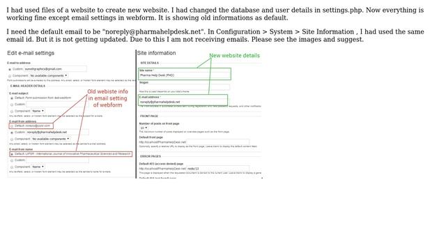 Drupal: default email not showing up in webform смотреть онлайн