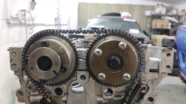 Hyundai Sonata 2.0 LPI L4NA. Розтягнутий цеп ГРМ + зношені шестерні. Київська область. смотреть онлайн