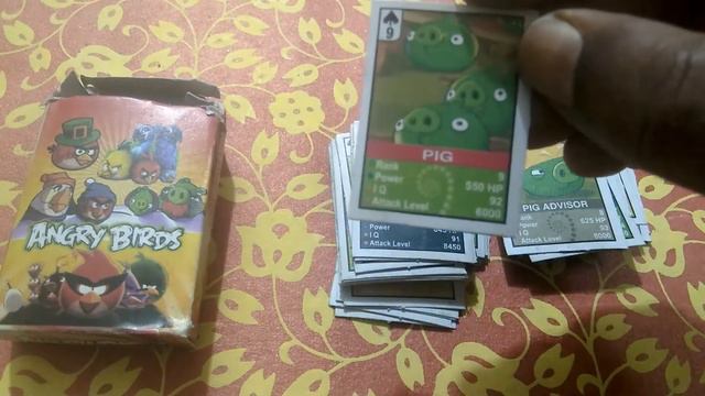 ANGRY BIRDS MINI TRUMP CARDS -- 52 CARDS смотреть онлайн