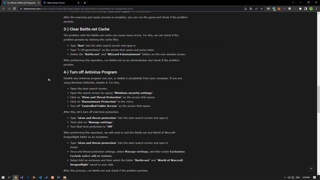 Fix: World of Warcraft Dragonflight Crashing Error | The Application Encountered An Unexpected Erro смотреть онлайн