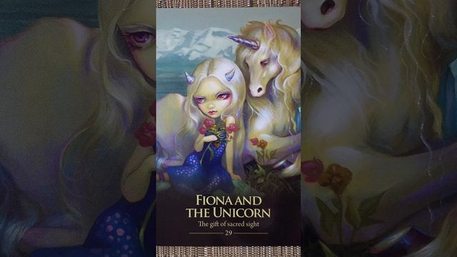 Fiona and The Unicorn (29) ? Oracle of the Shapeshifters card meaning смотреть онлайн