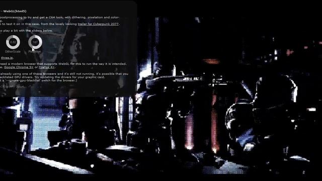 CYBERPUNK 2077 Trailer WebGL Version смотреть онлайн
