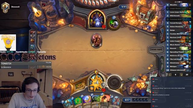Hearthstone Missing Lethal with OTK Quest Druid смотреть онлайн