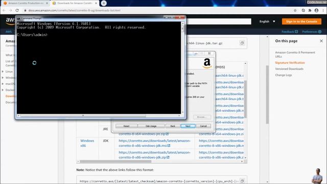 Download and Install Amazon Corretto 8 JDK on Windows смотреть онлайн