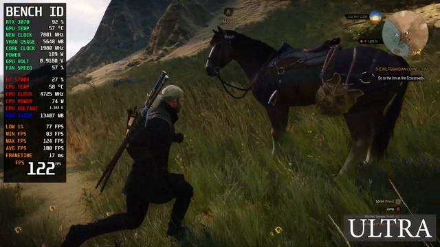 Ryzen 7 5700x RTX 3070 The Witcher 3 Next Gen Update смотреть онлайн