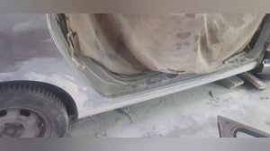 Переварка порогов на Пежо 307 SW и ...