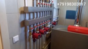 Монтаж котельной в коттедже 350м2.