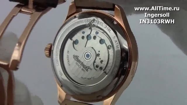 Мужские наручные часы Ingersoll IN3103RWH смотреть онлайн