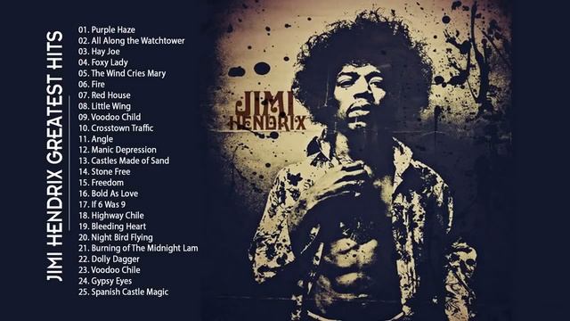 Jimi Hendrix Greatest Hits (Full Album) - Best Songs Of Jimi Hendrix